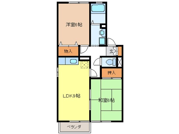 フォレスタ松永の物件間取画像